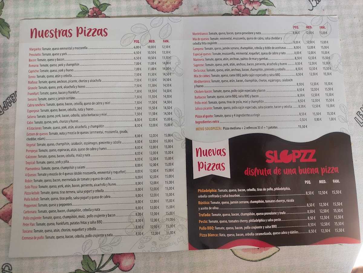 Menu Solopizza Carcer-1